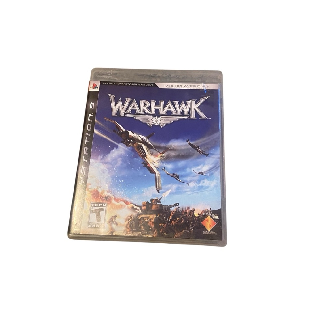 Sony Warhawk PS3 Game - Blue and Gray Cover